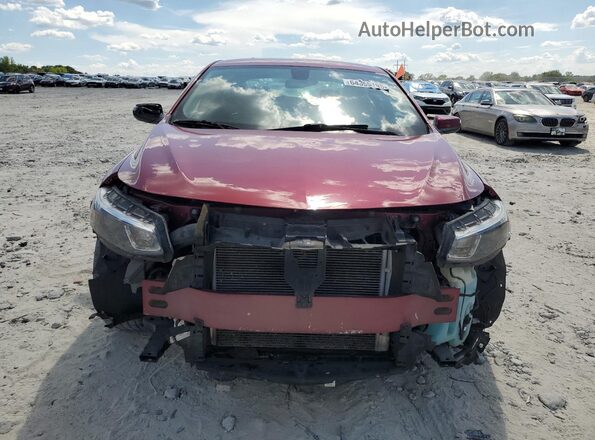 1G1ZD5ST2JF262593 2018 CHEVROLET MALIBU Red 