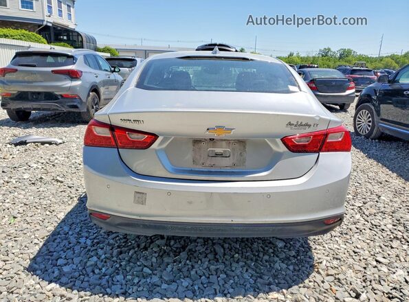 1G1ZD5ST2JF279930 2018 CHEVROLET MALIBU Серебряный Вид сзади