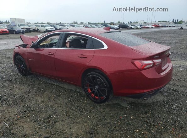 1G1ZD5ST2KF125641 2019 CHEVROLET MALIBU Burgundy Rear left