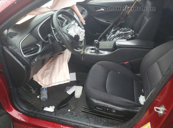 1G1ZD5ST2KF125641 2019 CHEVROLET MALIBU Burgundy Front interior view