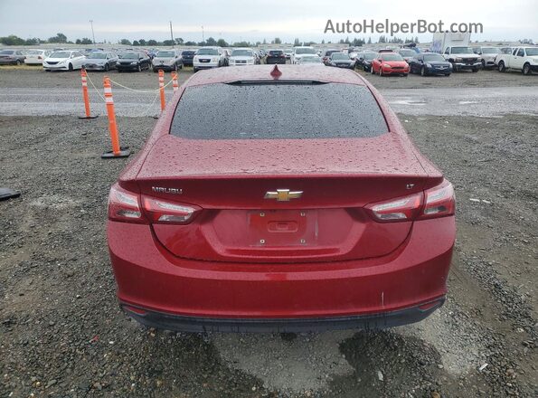 1G1ZD5ST2KF125641 2019 CHEVROLET MALIBU Burgundy Rear view