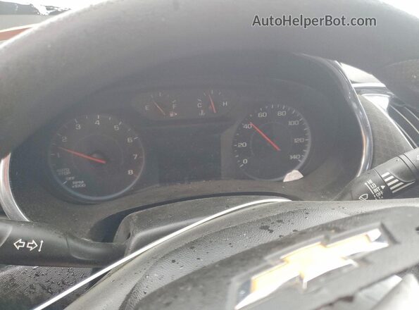 1G1ZD5ST2KF125641 2019 CHEVROLET MALIBU Burgundy Instrument cluster view