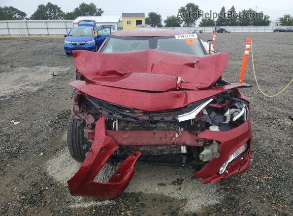 1G1ZD5ST2KF125641 2019 CHEVROLET MALIBU Burgundy Front view