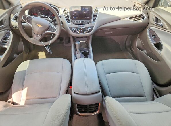 1G1ZD5ST2KF135408 2019 CHEVROLET MALIBU Silver Widok deski rozdzielczej