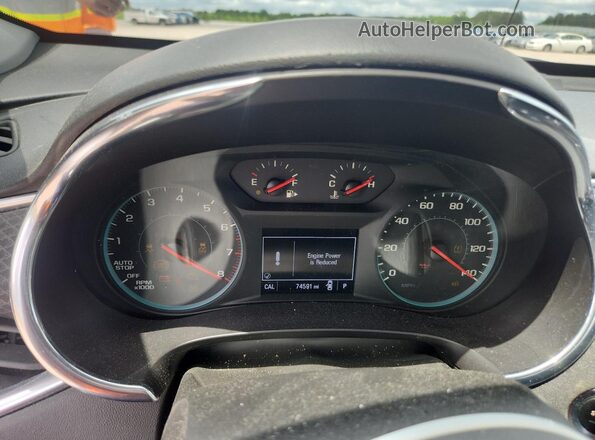 1G1ZD5ST2KF147784 2019 CHEVROLET MALIBU Серебряный Вид щитка приборов