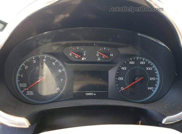 1G1ZD5ST2KF159045 2019 CHEVROLET MALIBU White Vista del cuadro de instrumentos