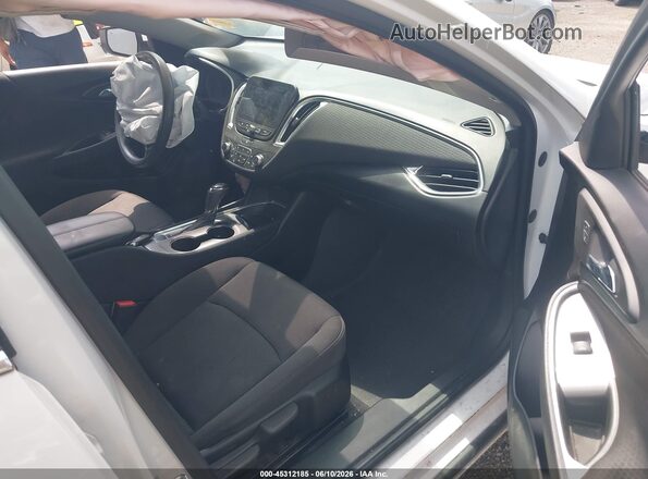 1G1ZD5ST2KF178372 2019 CHEVROLET MALIBU White წინა სალონის ხედი