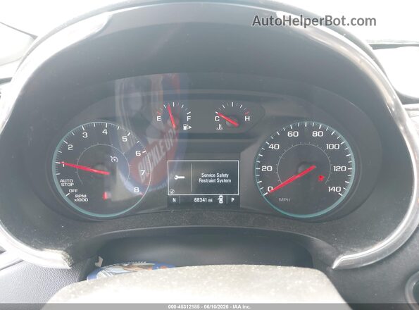 1G1ZD5ST2KF178372 2019 CHEVROLET MALIBU White უკანა სავარძლების ხედი