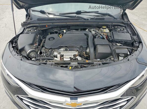 1G1ZD5ST2LF013293 2020 CHEVROLET MALIBU Черный Вид задней части салона