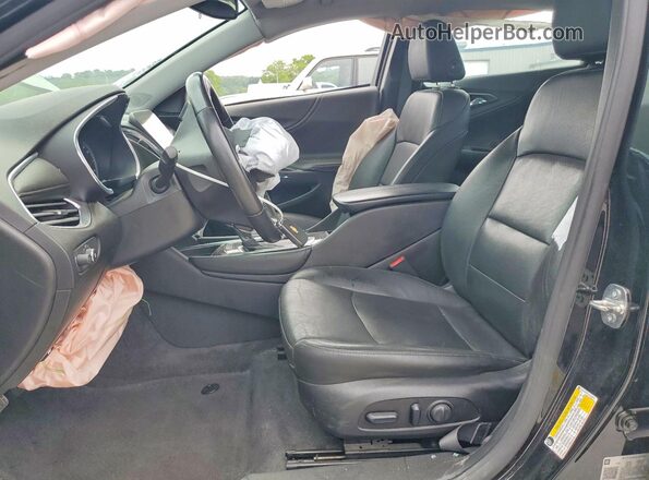 1G1ZD5ST2LF013293 2020 CHEVROLET MALIBU Черный Вид салона спереди