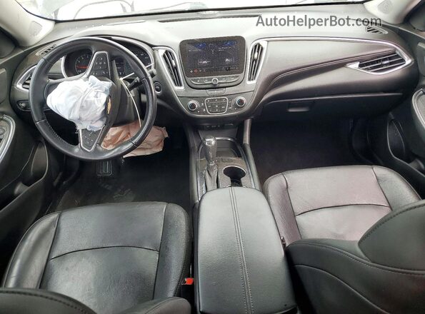1G1ZD5ST2LF013293 2020 CHEVROLET MALIBU Черный Вид панели приборов