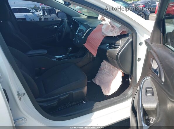 1G1ZD5ST2LF051803 2020 CHEVROLET MALIBU Белый Вид салона спереди