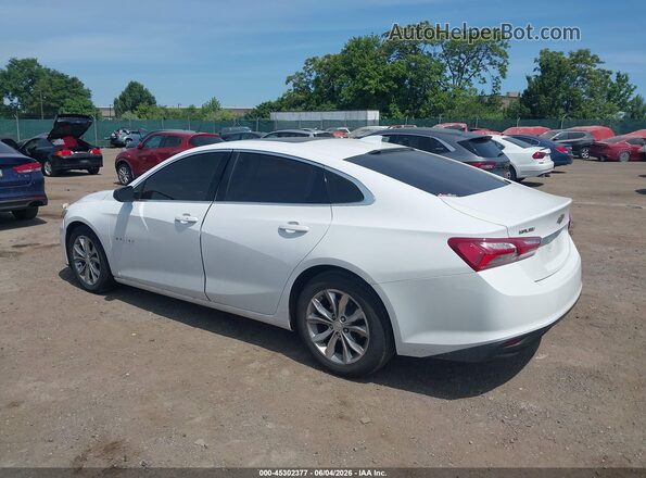 1G1ZD5ST2MF030757 2021 CHEVROLET MALIBU White Rear left
