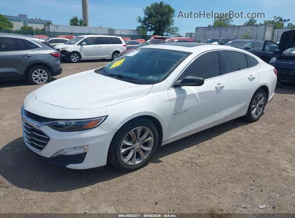 1G1ZD5ST2MF030757 2021 CHEVROLET MALIBU White Front left