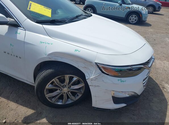 1G1ZD5ST2MF030757 2021 CHEVROLET MALIBU White Front view