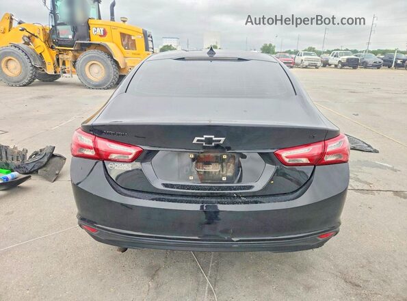 1G1ZD5ST2MF034713 2021 CHEVROLET MALIBU Black Հետևի տեսք