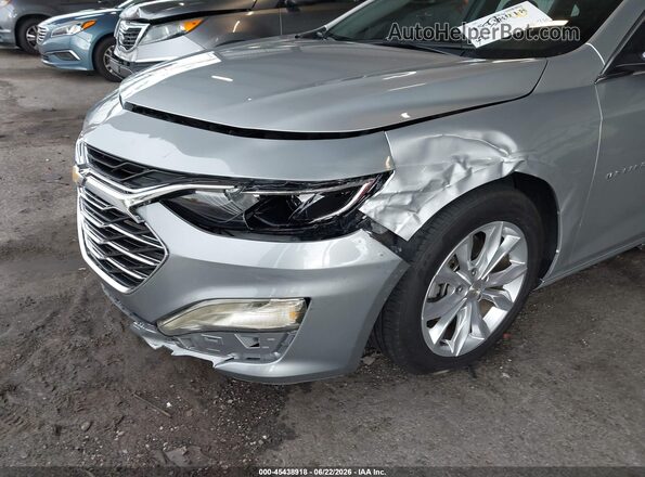 1G1ZD5ST2MF062303 2021 CHEVROLET MALIBU Gray Դիմացի տեսք
