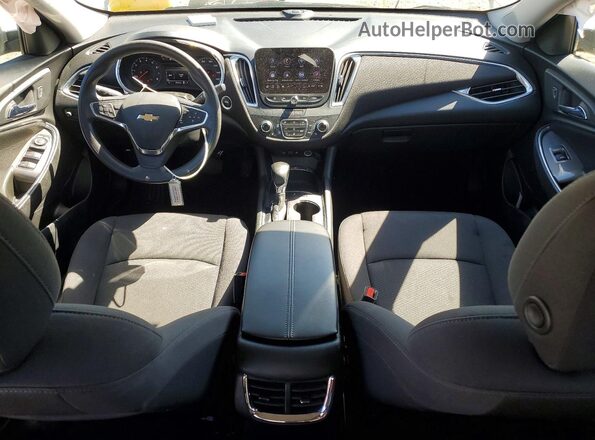 1G1ZD5ST2MF073141 2021 CHEVROLET MALIBU White Առջևի վահանակի տեսք
