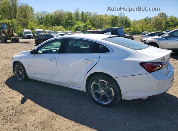 1G1ZD5ST2MF073141 2021 CHEVROLET MALIBU White Հետևի ձախ