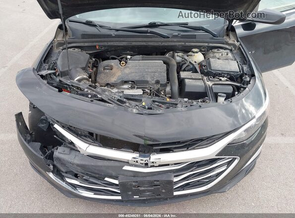 1G1ZD5ST2MF074466 2021 CHEVROLET MALIBU Black Vista trasera