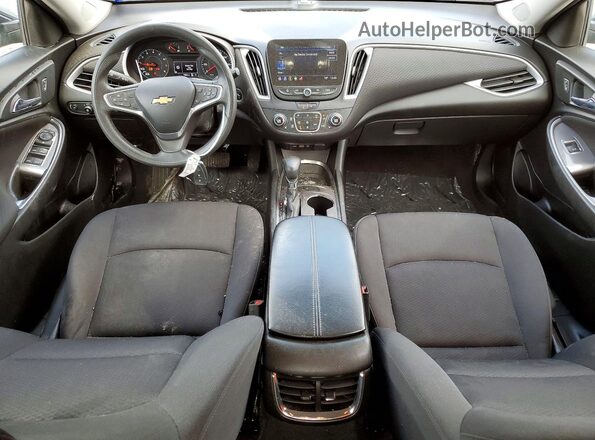 1G1ZD5ST2NF130505 2022 CHEVROLET MALIBU Черный Вид панели приборов