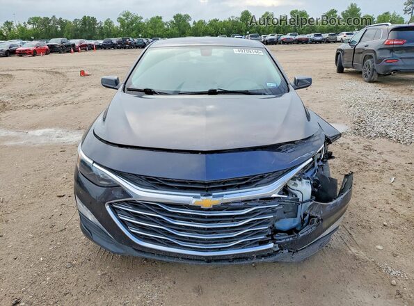 1G1ZD5ST2NF130505 2022 CHEVROLET MALIBU Черный Вид спереди