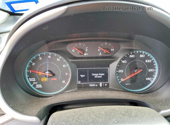 1G1ZD5ST2NF130505 2022 CHEVROLET MALIBU Черный Вид щитка приборов