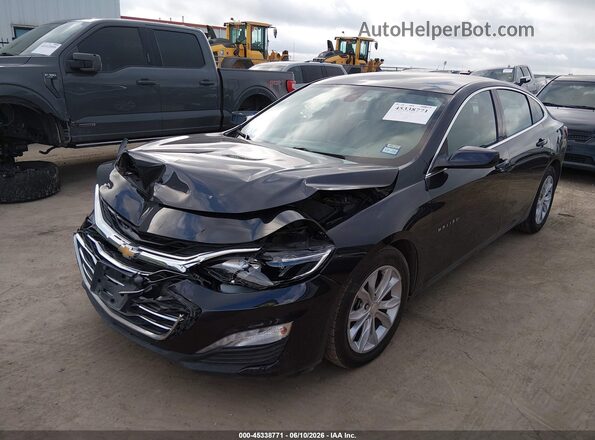 1G1ZD5ST2NF145831 2022 CHEVROLET MALIBU Black Vista tres cuartos delantera izquierda