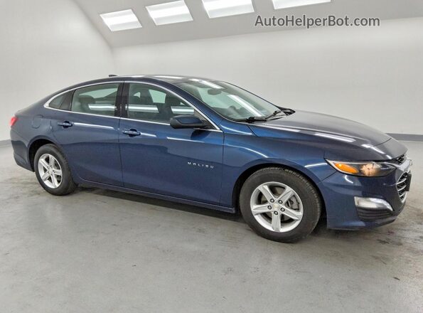 1G1ZD5ST2NF179218 2022 CHEVROLET MALIBU Blue 