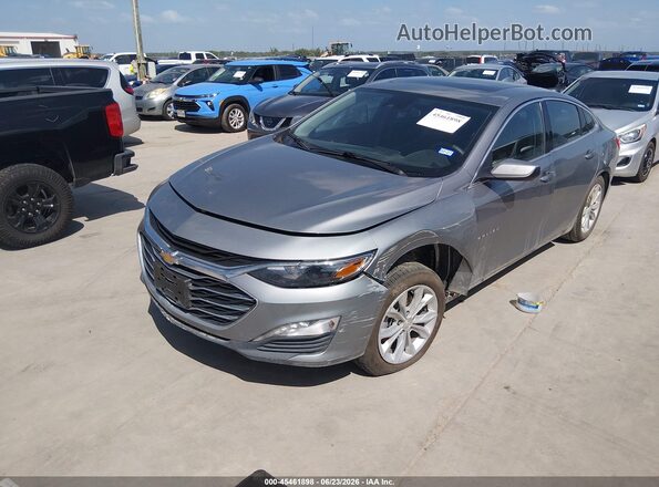 1G1ZD5ST2RF196803 2024 CHEVROLET MALIBU Gray წინა მარცხენა ხედი სამი მეოთხედიდან