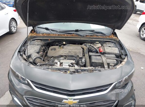 1G1ZD5ST3JF107566 2018 CHEVROLET MALIBU Gray Widok z tyłu