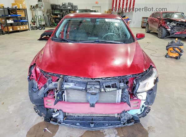 1G1ZD5ST3JF115313 2018 CHEVROLET MALIBU Red 