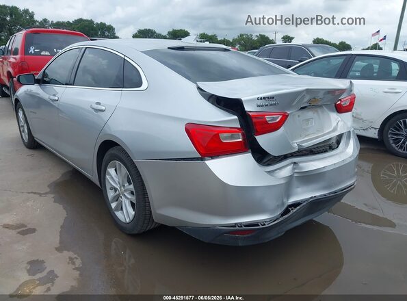 1G1ZD5ST3JF129504 2018 CHEVROLET MALIBU Серебряный Задняя левая четверть