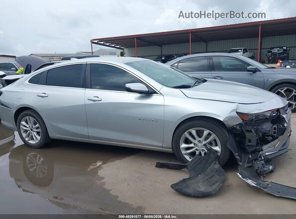 1G1ZD5ST3JF129504 2018 CHEVROLET MALIBU Серебряный Вид задней части салона