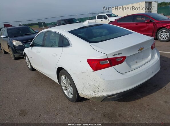 1G1ZD5ST3JF133603 2018 CHEVROLET MALIBU White Trasero izquierdo