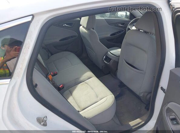 1G1ZD5ST3JF133603 2018 CHEVROLET MALIBU White Vista de la etiqueta del VIN