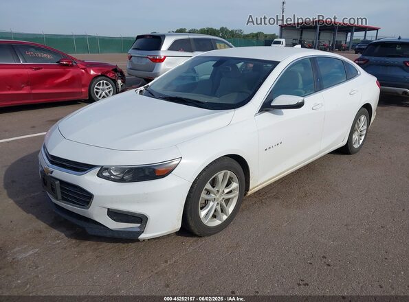 1G1ZD5ST3JF133603 2018 CHEVROLET MALIBU White Vista tres cuartos delantera izquierda