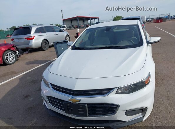 1G1ZD5ST3JF133603 2018 CHEVROLET MALIBU White Vista del cuadro de instrumentos