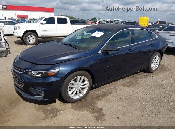 1G1ZD5ST3JF134685 2018 CHEVROLET MALIBU Blue Առջևի ձախ երեք քառորդ տեսարան