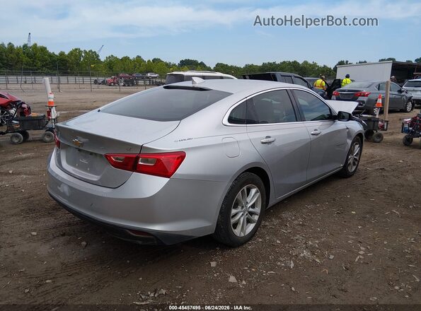 1G1ZD5ST3JF166102 2018 CHEVROLET MALIBU Silver Trasero derecho
