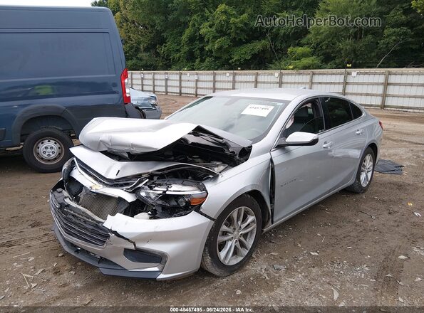 1G1ZD5ST3JF166102 2018 CHEVROLET MALIBU Silver Vista tres cuartos delantera izquierda
