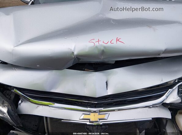 1G1ZD5ST3JF166102 2018 CHEVROLET MALIBU Silver Vista trasera