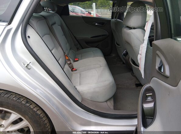 1G1ZD5ST3JF166102 2018 CHEVROLET MALIBU Silver Vista de la etiqueta del VIN