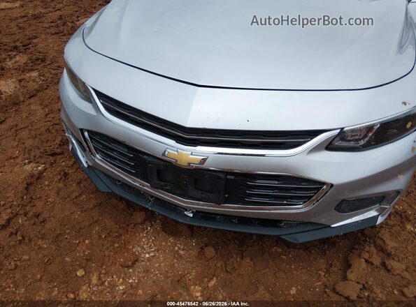 1G1ZD5ST3JF192876 2018 CHEVROLET MALIBU Silver Вид спереду