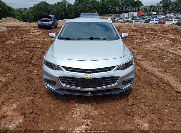 1G1ZD5ST3JF192876 2018 CHEVROLET MALIBU Silver Вид щитка приладів