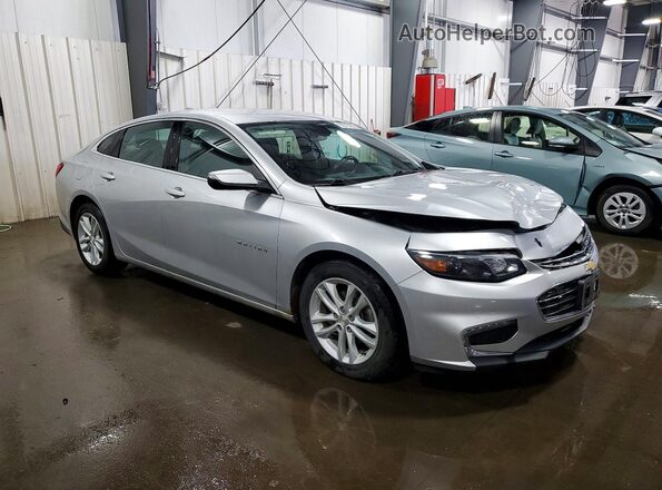 1G1ZD5ST3JF195860 2018 CHEVROLET MALIBU Silver Front right