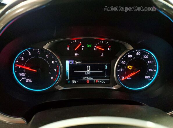 1G1ZD5ST3JF195860 2018 CHEVROLET MALIBU Silver Instrument cluster view