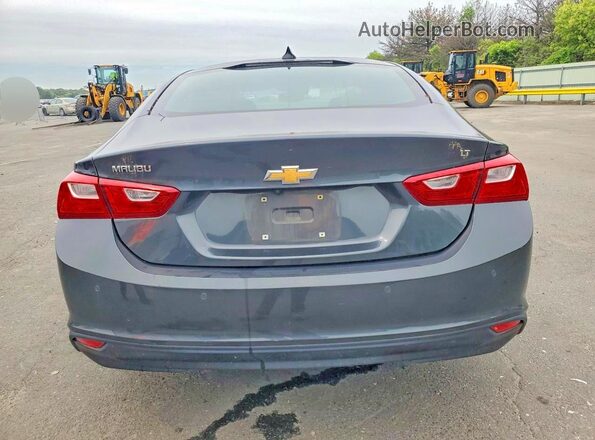1G1ZD5ST3JF216576 2018 CHEVROLET MALIBU Charcoal Rear view