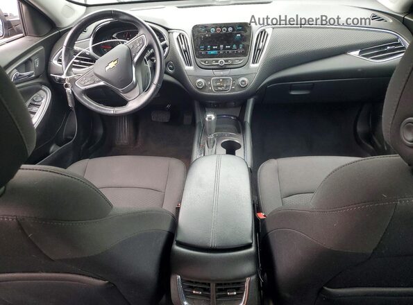 1G1ZD5ST3JF216576 2018 CHEVROLET MALIBU Charcoal Dashboard view