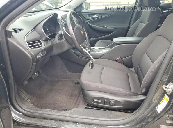 1G1ZD5ST3JF216576 2018 CHEVROLET MALIBU Charcoal Front interior view